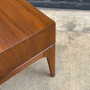 Vintage Mid-Century Modern Walnut Side Table, c.1960’s