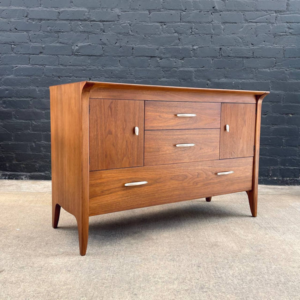 Vintage Mid-Century Modern Walnut Credenza by John Van Koert for Drexel, c.1960’s