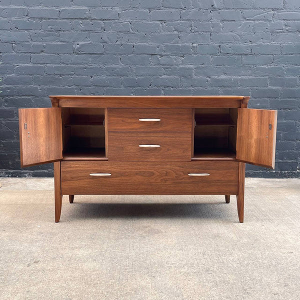 Vintage Mid-Century Modern Walnut Credenza by John Van Koert for Drexel, c.1960’s