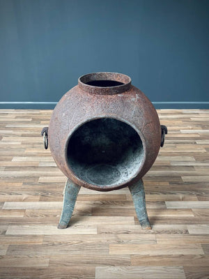Vintage Tripod Cast Iron Chimney, c.1970’s