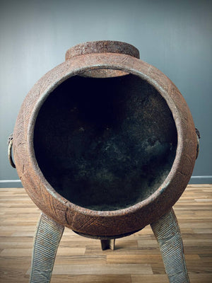 Vintage Tripod Cast Iron Chimney, c.1970’s
