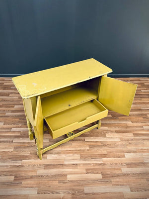Antique Jacobean Style Painted Sideboard, c.1930’s