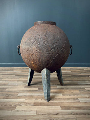 Vintage Tripod Cast Iron Chimney, c.1970’s