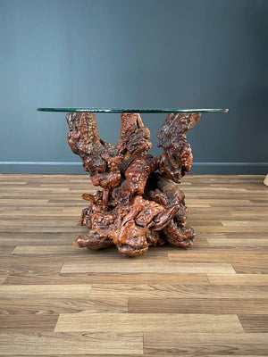 Mid-Century Modern Free-Form Root Side Table, c.1960’s