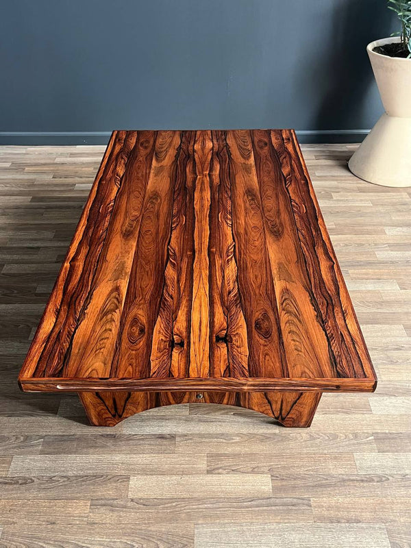 Mid-Century Modern Brazilian Rosewood Coffee Table by Torpe Mobelfabrikk, c.1970’s