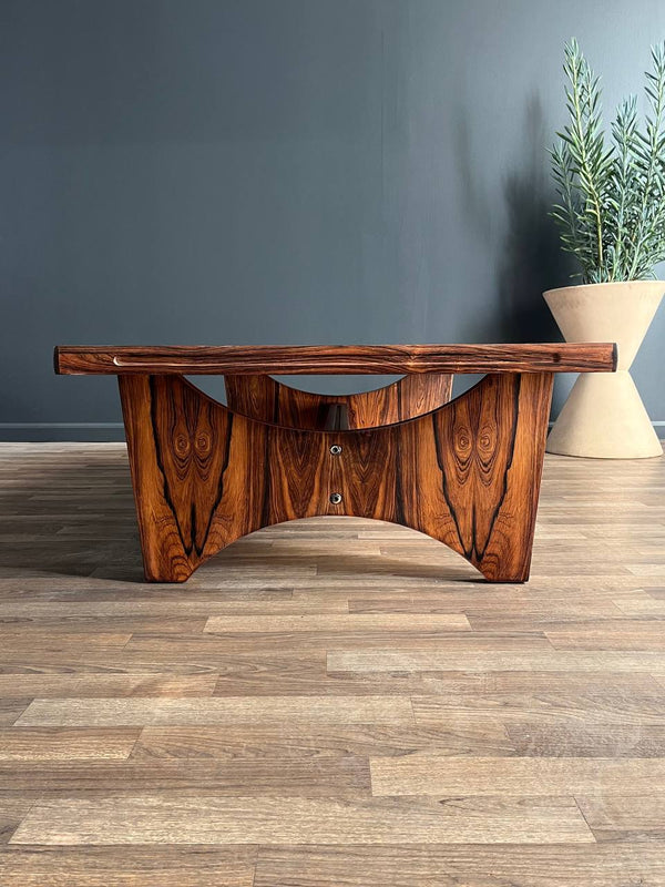 Mid-Century Modern Brazilian Rosewood Coffee Table by Torpe Mobelfabrikk, c.1970’s