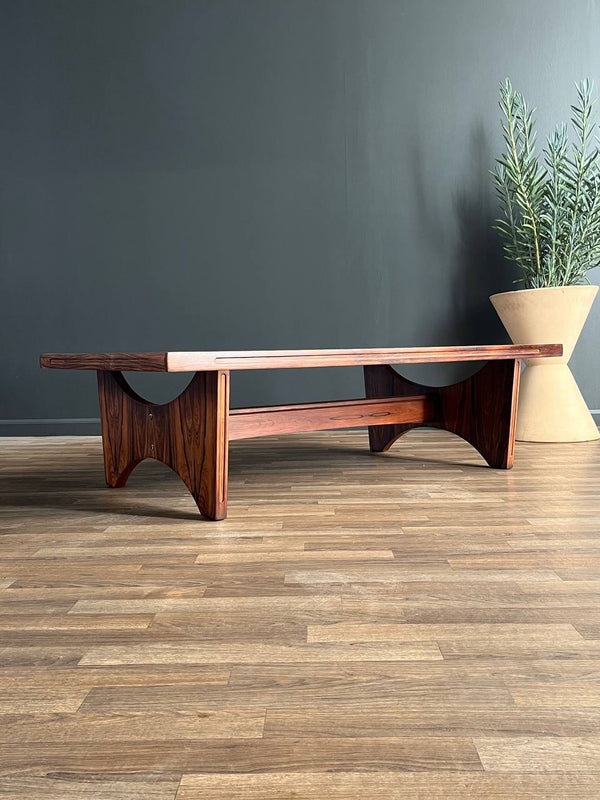 Mid-Century Modern Brazilian Rosewood Coffee Table by Torpe Mobelfabrikk, c.1970’s