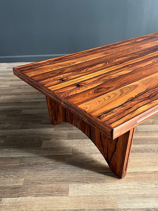 Mid-Century Modern Brazilian Rosewood Coffee Table by Torpe Mobelfabrikk, c.1970’s