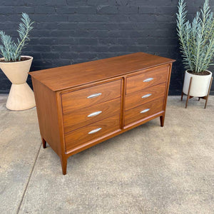Mid-Century Modern Walnut Dresser by Dixie Furniture, c.1960’s