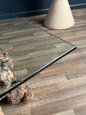 Mid-Century Modern Freeform Rustic Root Coffee Table, c.1970’s