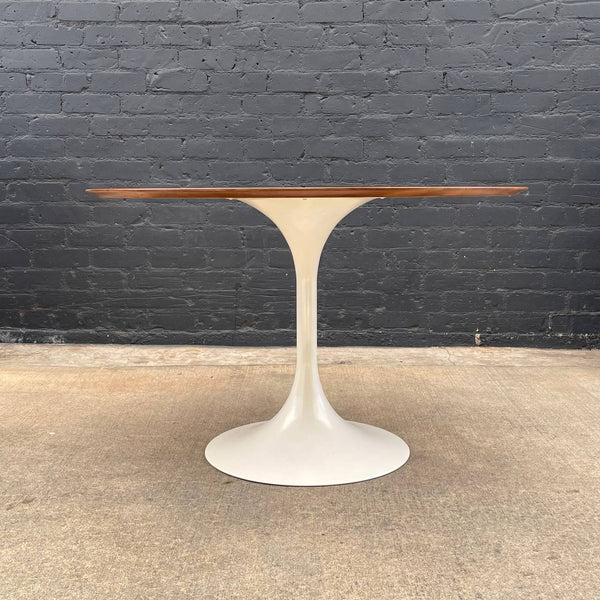 Vintage Mid-Century Modern Walnut Tulip Style Dining Table, c.1960’s