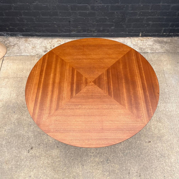 Vintage Mid-Century Modern Walnut Tulip Style Dining Table, c.1960’s