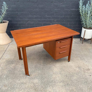 Danish Modern Teak Writing Desk, c.1960’s