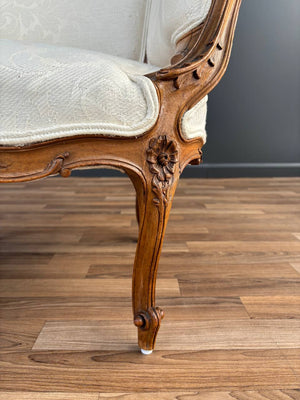 Pair of French Antique Louis XV-Style Arm Chairs, c.1950’s