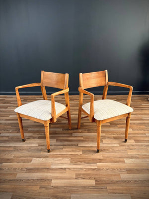 Set of 6 Mid-Century Modern Oak Dining Chairs by Drexel, c.1960’s