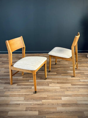 Set of 6 Mid-Century Modern Oak Dining Chairs by Drexel, c.1960’s
