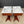Pair of Vintage Victorian Style Mahogany End Tables with Carrara Marble Tops, c.1960’s