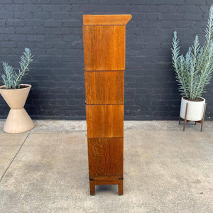 Vintage Barristers Oak Stackable Bookcase, c.1930’s