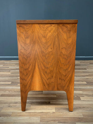 Mid-Century Modern Sculpted Walnut Desk by Johnson Carper, c.1960’s