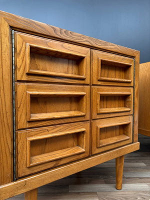 Mid-Century Modern “Campatica” Brutalist Night Stands by Drexel, c.1960’s