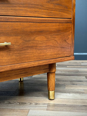Mid-Century Modern “Biscayne” Walnut Credenza by Drexel, c.1950’s