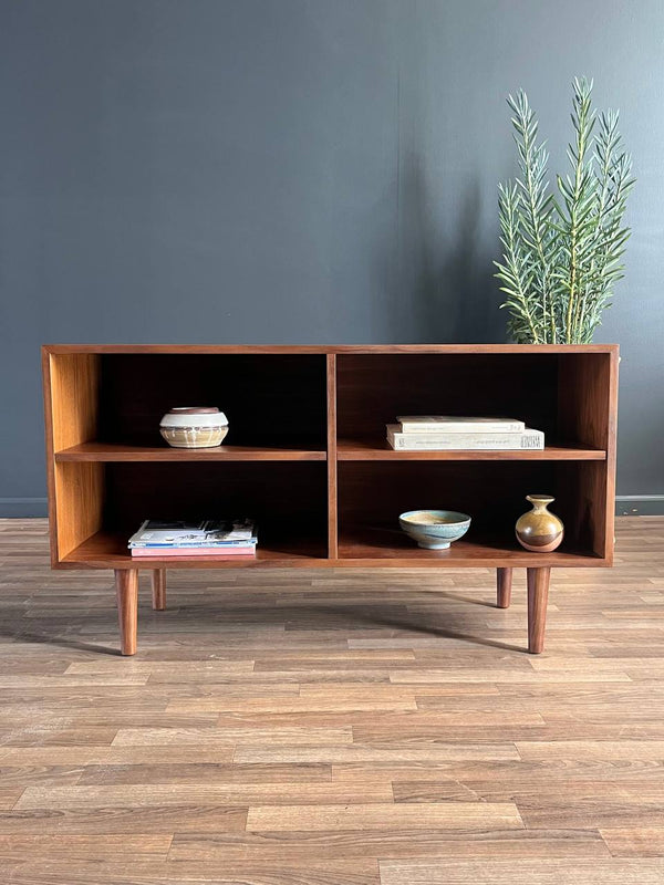 Mid-Century Modern Walnut Credenza or Bookcase, c.1960’s