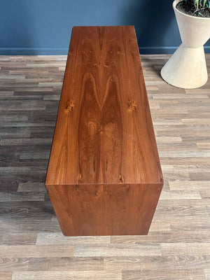 Mid-Century Modern Walnut Credenza or Bookcase, c.1960’s