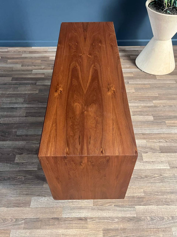 Mid-Century Modern Walnut Credenza or Bookcase, c.1960’s