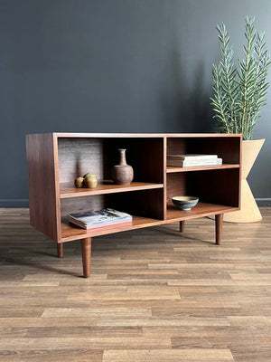 Mid-Century Modern Walnut Credenza or Bookcase, c.1960’s