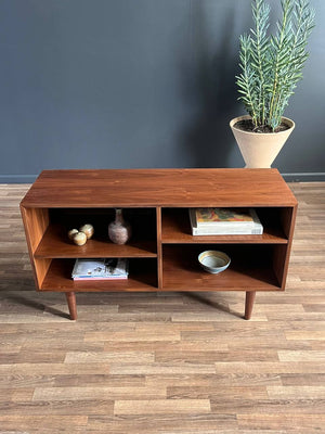 Mid-Century Modern Walnut Credenza or Bookcase, c.1960’s