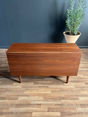 Mid-Century Modern Walnut Credenza or Bookcase, c.1960’s