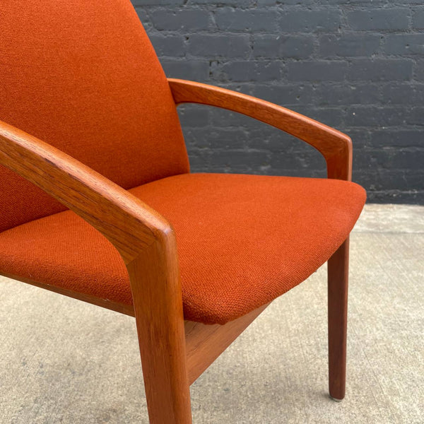 Set of 6 Vintage Mid-Century Danish Modern Teak Dining Chairs by Kai Kristiansen, c.1950’s