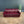 Vintage Post Modern Burgundy Leather Tufted Sofa, c.1980’s
