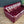 Vintage Post Modern Burgundy Leather Tufted Sofa, c.1980’s