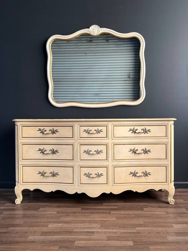 Vintage French Provincial Painted Dresser, c.1960’s