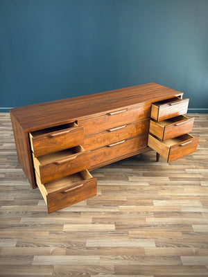 Mid-Century Modern 9-Drawer Walnut Dresser, c.1950’s