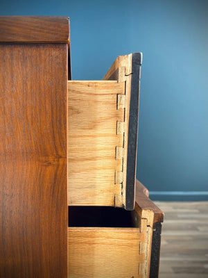 Mid-Century Modern 9-Drawer Walnut Dresser, c.1950’s
