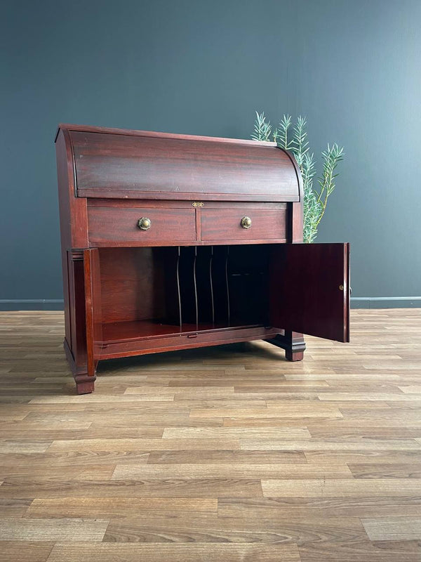 Antique American Roll Top Desk, c.1930’s