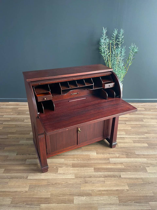 Antique American Roll Top Desk, c.1930’s