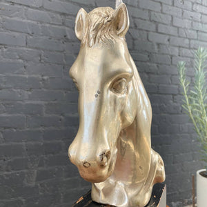 Pair of Vintage Mid-Century Modern Horse Motif Table Lamps by Kuper, c.1960’s