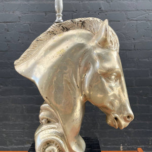 Pair of Vintage Mid-Century Modern Horse Motif Table Lamps by Kuper, c.1960’s