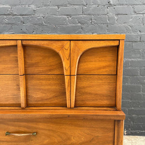 Vintage Mid-Century Modern Walnut Highboy Dresser by Style House Furniture, c.1960’s
