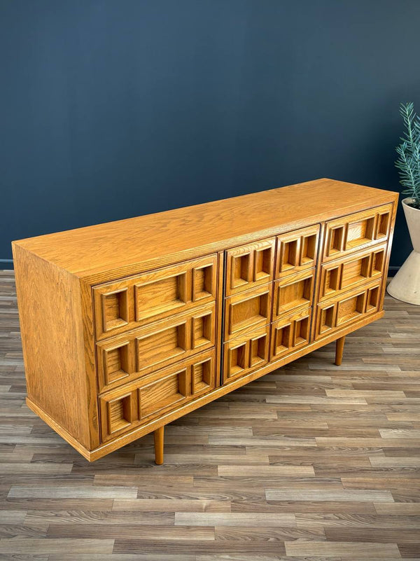 Mid-Century Modern “Campatica” Brutalist Dresser by Drexel, c.1960’s