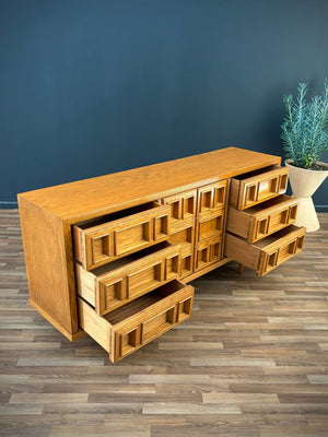 Mid-Century Modern “Campatica” Brutalist Dresser by Drexel, c.1960’s