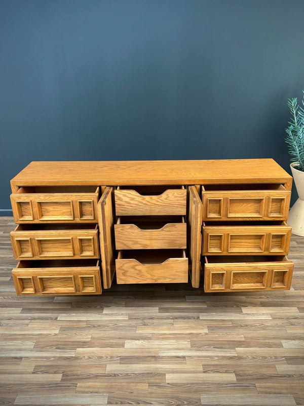 Mid-Century Modern “Campatica” Brutalist Dresser by Drexel, c.1960’s