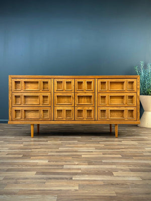 Mid-Century Modern “Campatica” Brutalist Dresser by Drexel, c.1960’s
