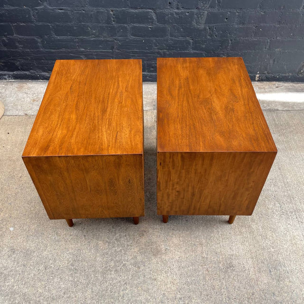 Pair of Vintage Mid-Century Modern Walnut Night Stands by Lane Furniture, c.1960’s