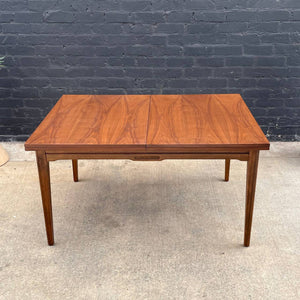 Large Expanding Mid-Century Modern Walnut Dining Table, c.1960’s