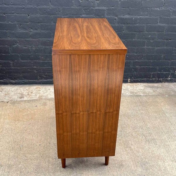 Mid-Century Modern Walnut Highboy Dresser, c.1960’s