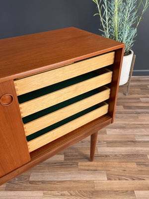 Mid-Century Danish Modern Teak Credenza with Drawers, c.1960’s